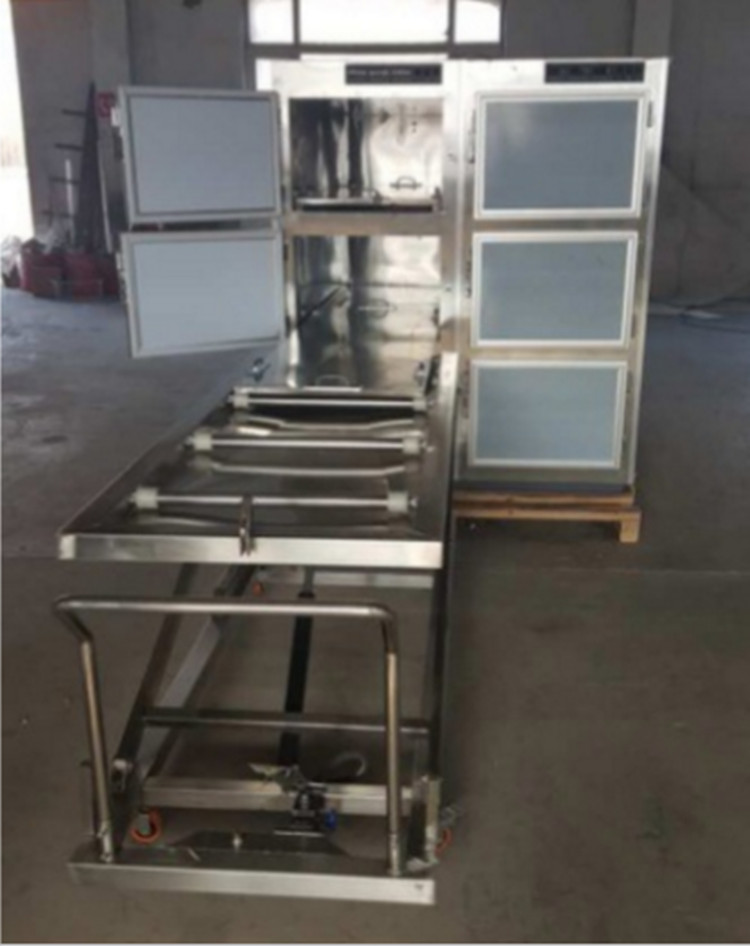 Dead Body Mortuary Morgue Chamber