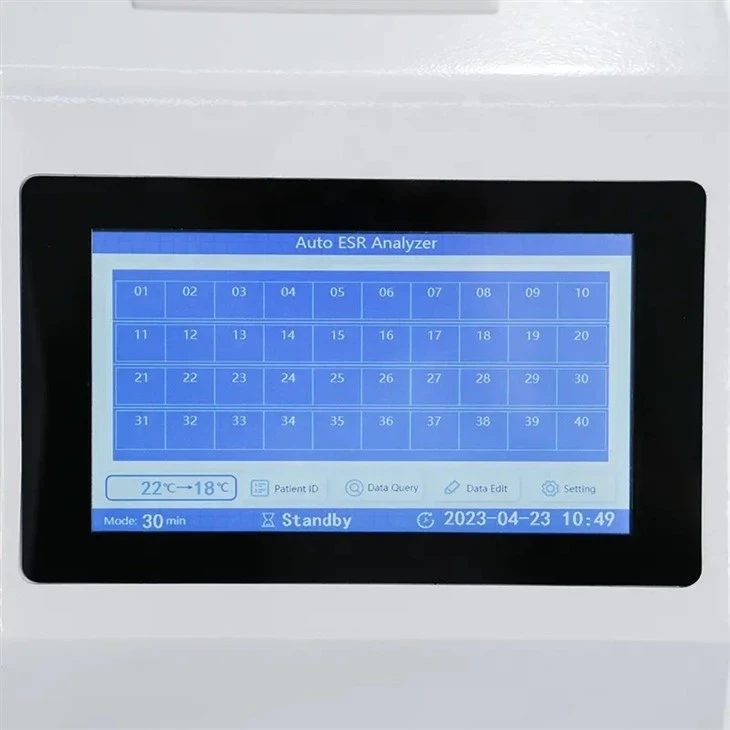 ESR 40 Channel Erythrocyte Sedimentation Rate